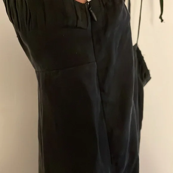 Zara Black Romper with adjustable shoulder straps ties in Size Medium - Picture 14 of 17